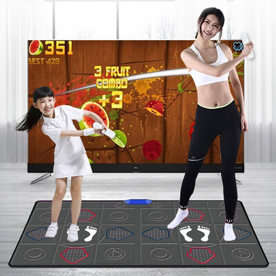 宏太高清无线PU双人跳舞毯家用体感美腿跑步机体验效果好吗（宏太跳舞毯和舞霸王哪个好）