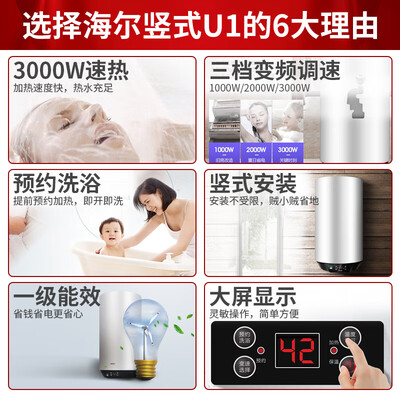 海尔热水器各个系列有什么区别（海尔60升立式电热水器中央热水器值得手入吗）-图片1