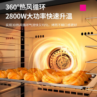 乐创商用电烤箱质量怎么样(乐创 lecon 6键记忆商用风炉烤箱 四层60L商用烤箱到底如何,值得入手吗)-图片3