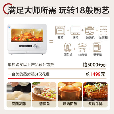 美的烤箱ps2001和ps20c1（美的 PS2001 20L 多功能料理炉多功能电烤箱到底如何,值得入手吗）