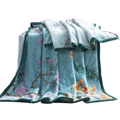 多喜爱Dohia毛毯 国色天香法兰绒毯 180*200cm /280g