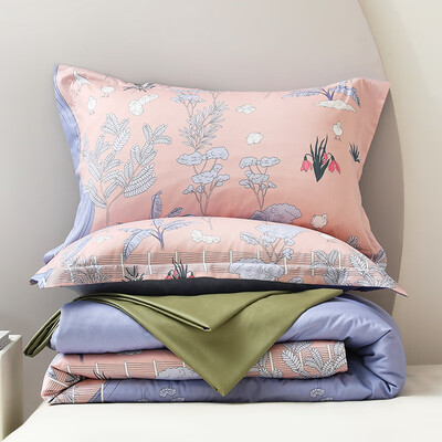 内野（UCHINO）幽兰雅韵床品四件套 HU-HY04M59 被套 200×230cm   定制款