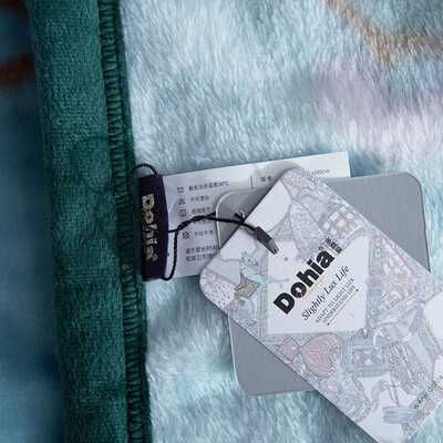 多喜爱Dohia毛毯 国色天香法兰绒毯 180*200cm /280g