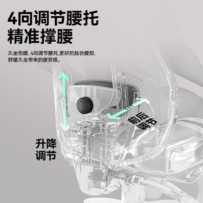 习格 人体工学椅 160°可躺 加厚办公椅靠谱吗,揭秘内幕（办公椅怎么使用）-图片1