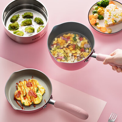 苏泊尔（SUPOR）小馋喵辅食套锅(萌动粉) TP1931Q-R