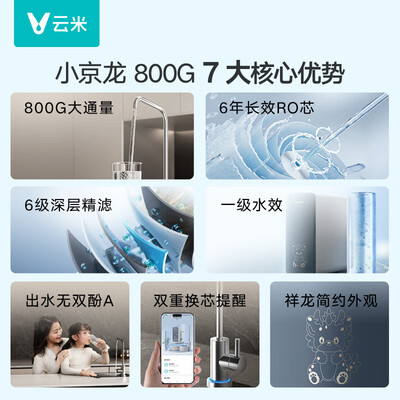 云米净水器和小米净水器(云米小京龙800G净水器评测说真相)-图片5