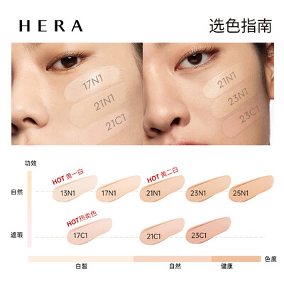赫妍黑金气垫21号和23（赫妍黑金气垫21N1便携装bb霜评测说真相）