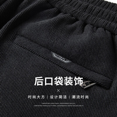 灯芯绒衬衫男装好看吗(杉杉灯芯绒休闲裤男灰色180男士休闲裤好不好)-图片4