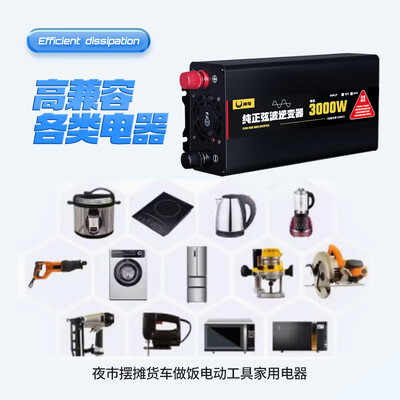 闲鸟车载逆变器3000W12V转220V评测说真相（闲鸟车载逆变器怎么用）-图片4