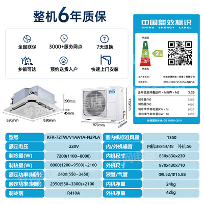 创维中央空调 3匹变频天花吸顶到底如何,值得入手吗（创维中央空调怎么样质量好吗）-图片6