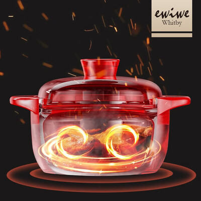 陶瓷煲和陶瓷砂锅哪个好(EWIWE 2.5L陶瓷煲 加厚砂锅煲粥炖汤煲粥锅到底如何,值得入手吗)-图片1
