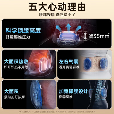 西屋的按摩椅好不好(西屋美国西屋BR7腰部按摩器按摩腰带怎么样)-图片3