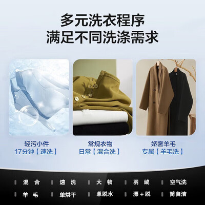海尔 10公斤全自动洗烘一体机怎么样(海尔洗烘一体机烘干功能怎么用)-图片4