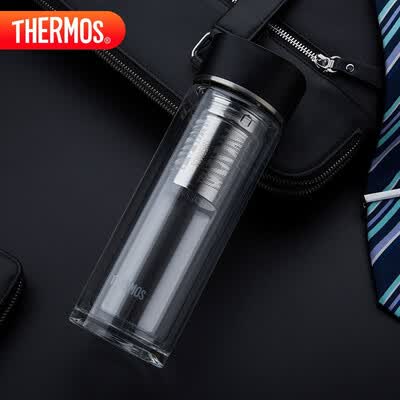 THERMOS膳魔师 双层玻璃杯 TCGB-400 400ml
