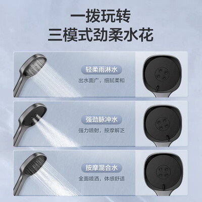 九牧 36602 花洒淋浴套装是否值得入手（九牧花洒怎么拆卸图解）-图片1