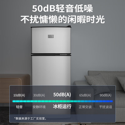 冰熊 116L 双门冰箱到底如何,值得入手吗（冰熊冰箱怎么调温度）-图片5