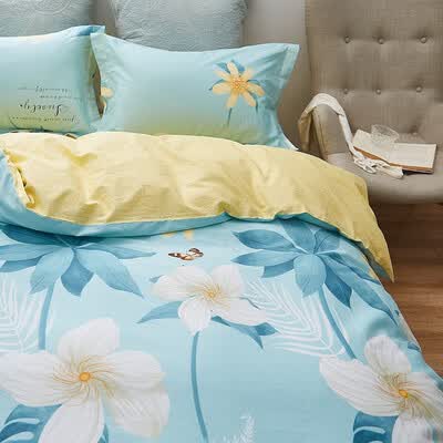 恒源祥 伊人梦全棉四件套 TBK2018 被套200*230cm