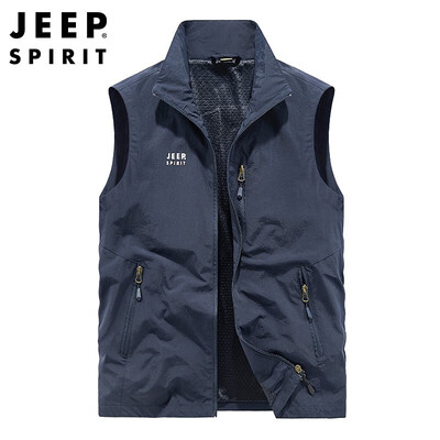 JEEP SPIRIT男士运动马甲深蓝2XL休闲户外男士马甲靠谱吗,揭秘内幕(JEEP SPIRIT男士运动马甲深蓝2XL休闲户外男士马甲好不好)-图片4