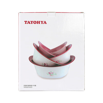 多样屋（TAYOHYA）花园玫瑰果盘十件套 TA110201105ZZ