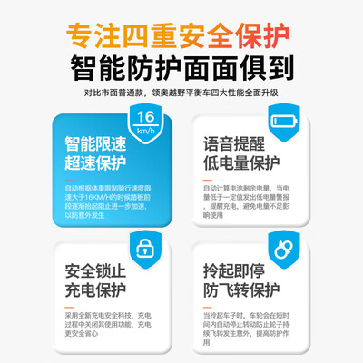 领奥K8越野儿童平衡车智能腿控智能平衡车好不好（领奥智能平衡车怎么样）-图片4