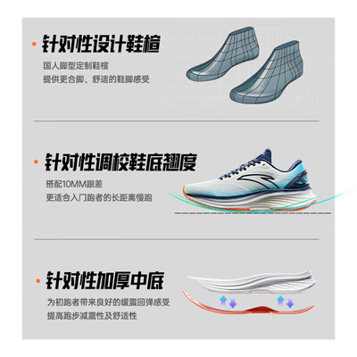 安踏创跑5代男跑步鞋质量烂不烂（安踏跑步鞋哪个系列最好）-图片6