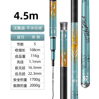 汉鼎HDZ45鱼竿值得入手吗？看完绝对让你惊喜连连！