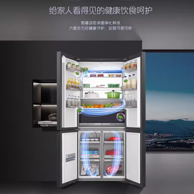 GUIG 551L嵌入式四门冰箱风冷无霜体验效果好吗（乚g冰箱质量怎么样）