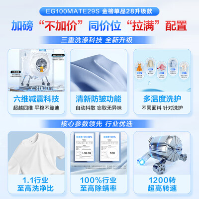 海尔EG100MATE29S滚筒洗衣机 10公斤内衣洗衣机评测说真相（海尔内衣洗衣机怎么样）-图片6