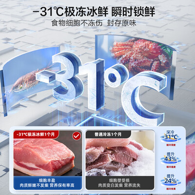 海信 BCD-500WMK1DPV 500升四开门冰箱质量如何（海信冰箱怎么解锁）-图片3