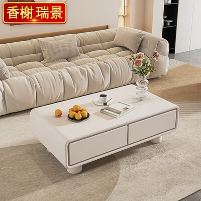 香榭瑞景奶油风茶几 120cm质量如何(香榭舍怎么样)