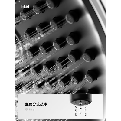 花洒恒温版和冷热版哪个比较好(KIIID W3镀络色恒温淋浴花洒套装恒温花洒到底如何,值得入手吗)-图片1
