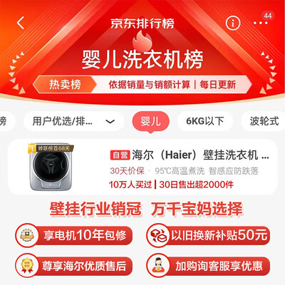 海尔壁挂洗衣机 717PLUS值得手入吗（海尔洗衣机儿童锁怎么解除）-图片3