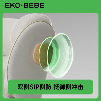 怡戈儿童安全座椅3-12岁增高垫 i-size认证白鲸灰质量烂不烂（怡戈儿童安全座椅怎么样）-图片5