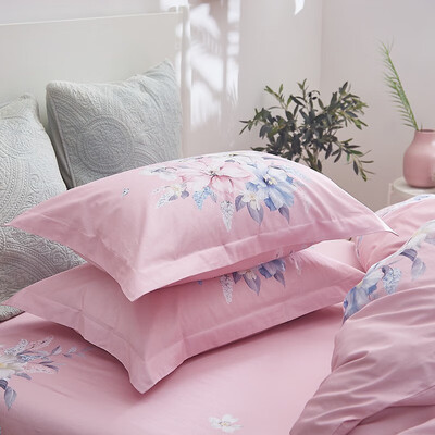恒源祥 缤纷花影全棉活性四件套 TBK2037 被套200*230cm
