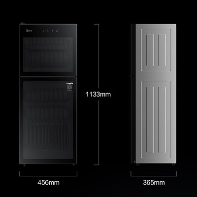 美的消毒柜120hq3怎么样(美的消毒柜 120L立式120R01餐具消毒机值得手入吗)