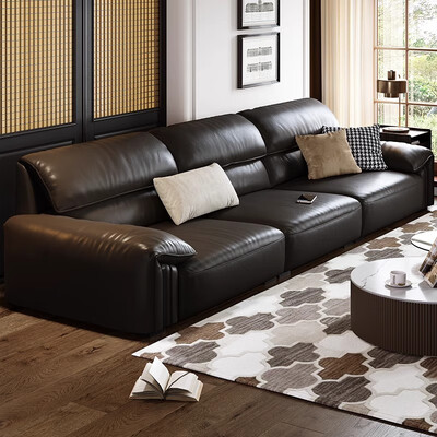 艺潮匠意式真皮沙发 280cm皮艺沙发测评看真相(艺标皮沙发怎么样)