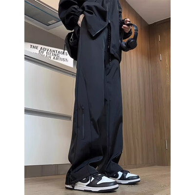 西域骆驼 VANCAMEL A883男士冲锋裤 黑色 3XL体验效果好吗(西域骆驼裤子怎么样)-图片2