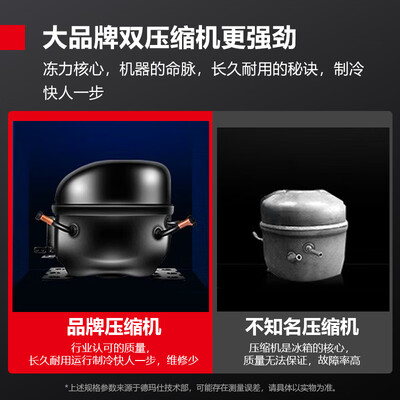 德玛仕冰箱好吗（德玛仕 900L四门冰柜双温冰柜体验效果好吗）-图片1
