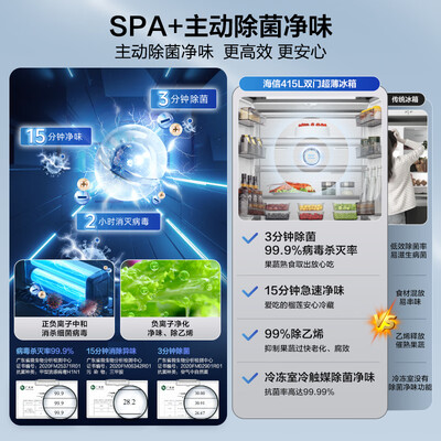 Hisense BCD-415WTDGVBPIS1二门冰箱靠谱吗,揭秘内幕(海信冰箱怎么调温度)-图片5