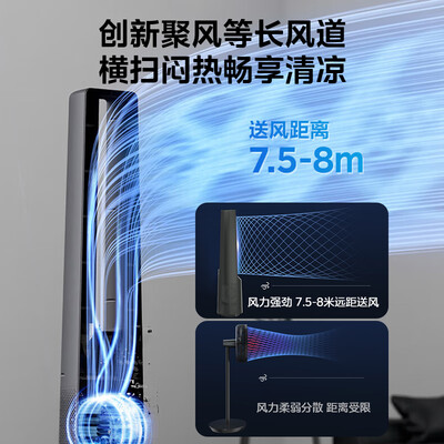 美的AMS150G-ZR母婴变频无叶风扇塔扇怎么样（美的塔扇怎么拆洗图解）-图片2