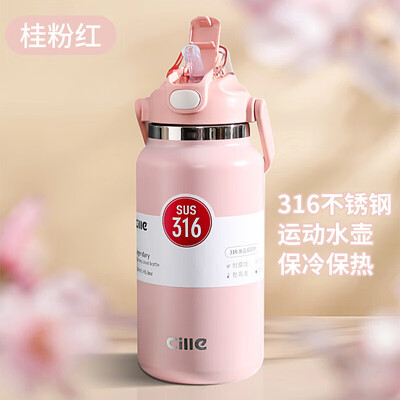 希乐 徒步运动保温壶 XB-22137 1L