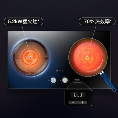 猛火灶5.2和7.0有什么区别(COLMO QL5P 燃气灶 5.2kW猛火 智能单灶猛火灶好不好)-图片3