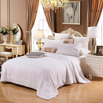 富安娜（FUANNA） 锦瑟年华提花桑蚕丝夏被 203*229cm(500g)  