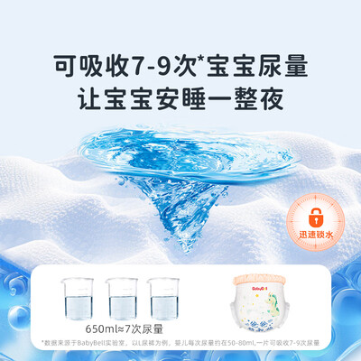 拉拉裤和纸尿裤码子有区别吗（BABYBELL拉拉裤XXL28片纸尿裤好不好）-图片3
