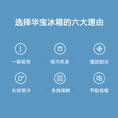 华宝48L小冰箱迷你家用二门冰箱质量烂不烂（华宝冰箱怎么调温度）-图片1