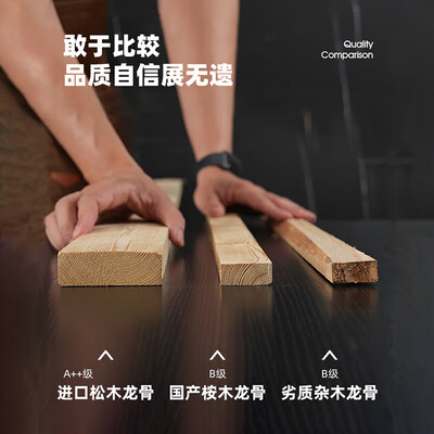 宾鹤豆腐块沙发全包牛皮二米八大四人位真皮沙发质量如何（宾鹤豆腐块沙发全包牛皮二米八大四人位真皮沙发到底如何,值得入手吗）-图片5