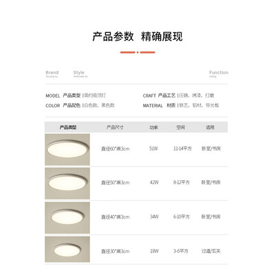 圆形吸顶灯直径是指灯罩还是底盘（超薄圆形白光吸顶灯30cm室内吸顶灯是否值得入手）-图片1