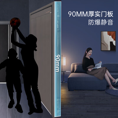 王力防盗门甲级和乙级的区别(王力4级防盗门GL115单门机械锁子母门甲级防盗门质量烂不烂)-图片4