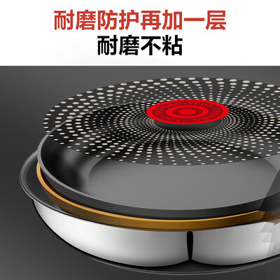 苏泊尔不锈钢锅型号区别（苏泊尔极光不锈钢平底锅28cm不粘锅是否值得入手）-图片1