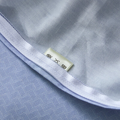 富安娜 纯棉四件套-柳若浮烟 被套203*229cm